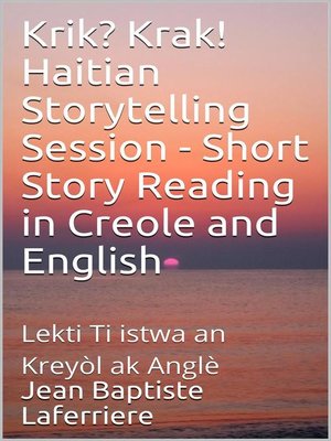 cover image of Krik? Krak!  Haitian Storytelling Session